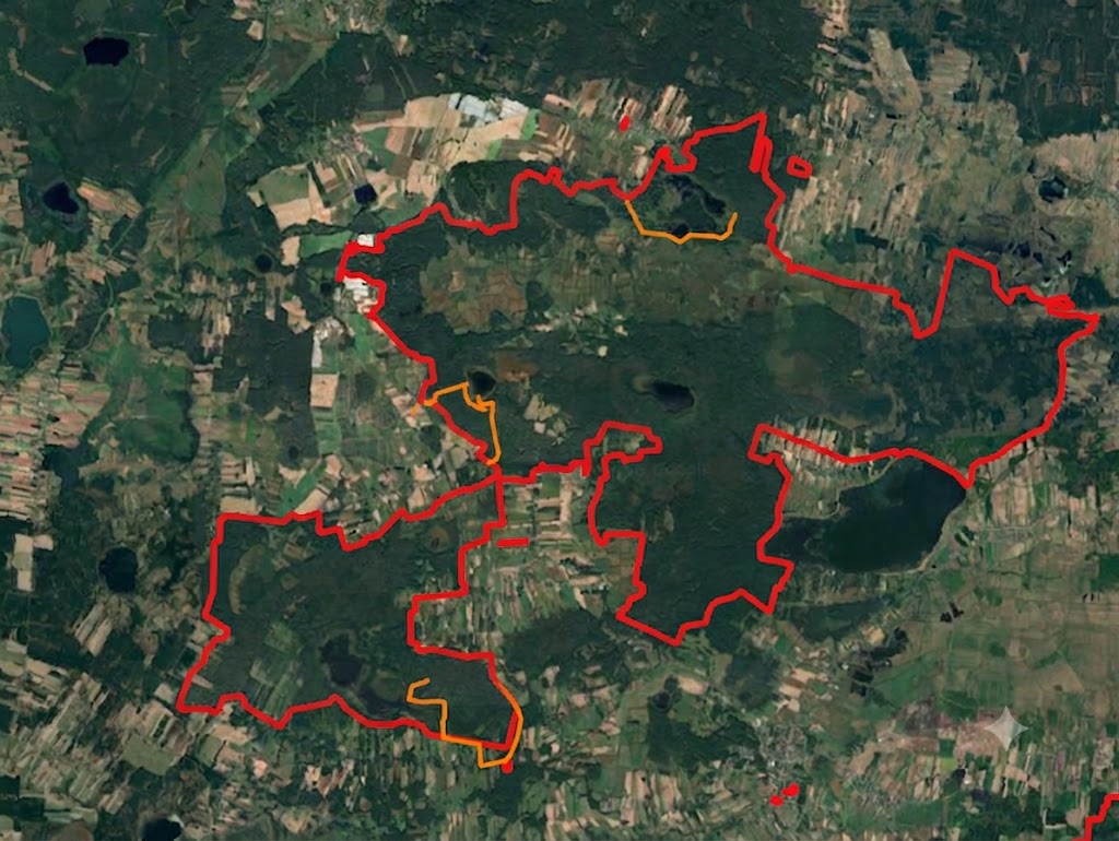 SC7 — Polesie National Park — geo-based survey map